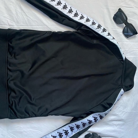 KAPPA black & white slim jacket - Picture 2 of 3